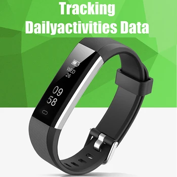 SENBONO Smart Bracelet Sleep Fitness Tracker Watch Alarm Clock Activity Tracker гривна за IOS и Android pk mi Band 5