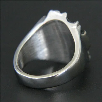 Мода Jeweley мъжки пръстен от неръждаема стомана 316L страхотен пръстен мода старинни пръстени