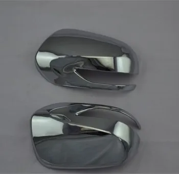 ABS хромирана капачка огледало за обратно виждане тапицерия/украса огледала за обратно виждане за subaru Forester 2009 2010 2011 2012 оформление на автомобила 2 елемента