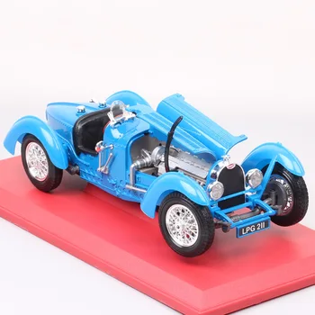 Bburago 1/18 big scale classics 1934 Bugatti Type 59 Sports Grand Prix racing metal model Diecasts & Toy превозни средства кола играчки подаръци