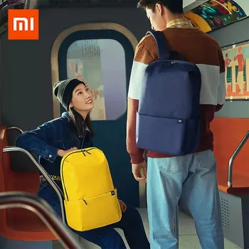 Нов оригинален Xiaomi 20L Backapack водоустойчива спортна чанта мъжете и жените пътуване къмпинг 285g супер леки джобове за раница за лаптоп