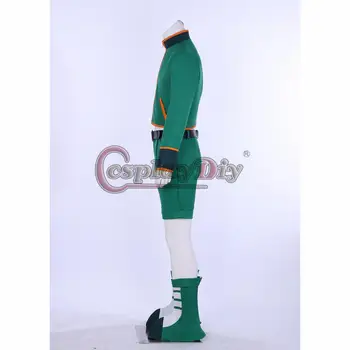 Cosplaydiy Gon FREECSS cosplay Хънтър Хънтър костюм с обувки обхваща възрастни мъже жени Хелоуин костюми по поръчка