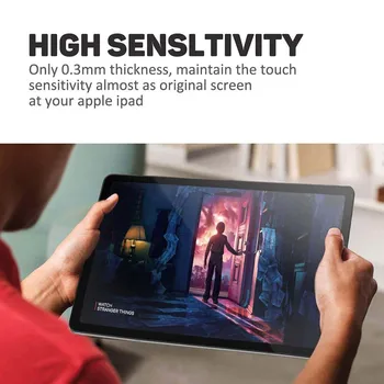За таблета Acer Iconia One 10 B3-A40FHD закалено стъкло Screen Protector 9H Premium Scratch Resistant HD Clear Film Cover