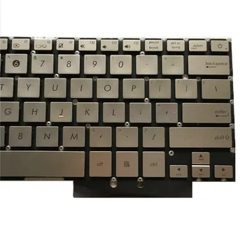 Ребото за ASUS UX31 UX31A UX31E клавиатура на лаптоп нас оформление сребро безплатна доставка