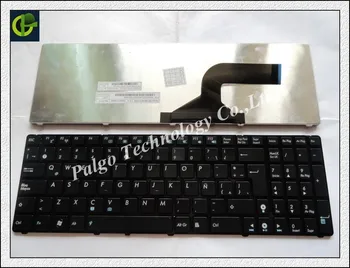 Испанска клавиатура за Asus K54 K54C K54H K54L K54Ly N50Vc N50Vg N50Vm N50Vn N53Sm N53Sn N53Sv N53Ta N53JG SP или LA Latin Black