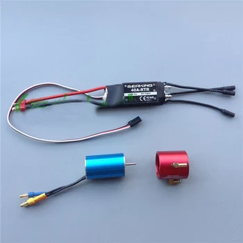 1PC 2S-3S Water-cooled Two-way 40A Brushless ESC/2440 Brushless Motor/D24mm Water Cooling Яке for RC Jet Boat Power Kit