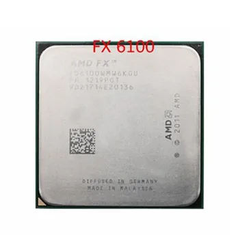AMD FX 6100 AM3+ 3.3 GHz / 8MB / 95W Шестиядерный процесор FX сериен pieces FX-6100 (работи на безплатна доставка)