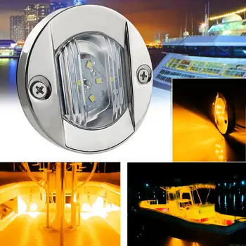 DC 12V морски извънбордови транец LED кърмата светлина през цялата студена led задна светлина аксесоари за яхти водоустойчив