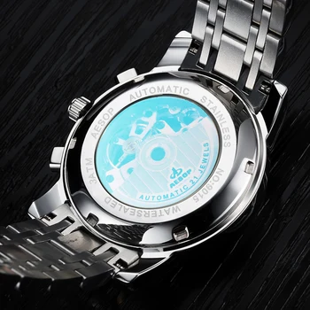 Men Business Reloj AESOP Brand Watch автоматични механични противоударные водоустойчив мъжки часовник Male Relogio Masculino Hours