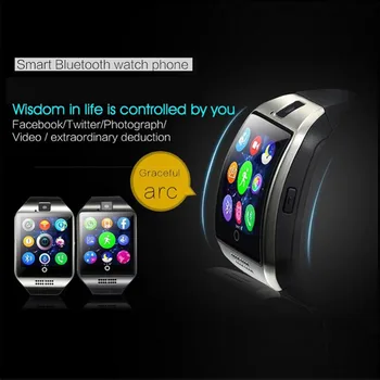 За Q18 Smart Watch Мобилен Телефон Изискана Карта Smart Носете Красиви Извити Модерен Часовник Подарък Професионалист