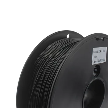 Найлонова нишка 1.75 мм wimpel c 0.03 мм избор на 3d найлон черно-бял цвят 3d конци от полиамид PA 1 кг filo stampante 3d filamento