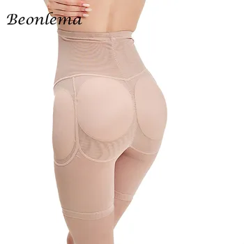 Beonlema Control Pants-Butt Lifter Hip Up Padded Control Pants Lifting Women High Waist Underwear Butt Enchancer Shapewear
