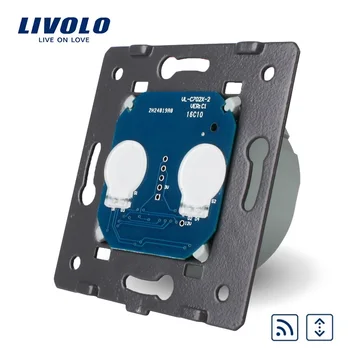 Livolo , производител, стандарт на ЕС, на база Touch House Home Led Remote Curtains Switch, VL-C702WR