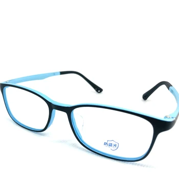2020new Anti-Blu-ray Glasses Boys and Girls TR90 зареден очила Fashionable Frame Frame Blocking Radiation Game Плосък Lens