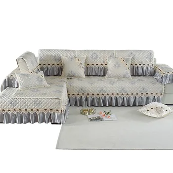 Европейският стил на бельо разтегателен калъф плат комбинация мека мебел възглавница нескользящая четири сезона универсален Всичко включено калъфче кърпа