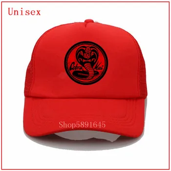 Cobra Kai emblem - Red възстановяване на предишното положение hats for mensun защита hat criss cross опашка hat последната популярността на слънчеви очила за жени