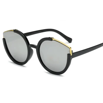 JAXIN мода Котешко око Слънчеви очила жени самоличността на покритие цвят прекрасни слънчеви очила Дама марката дизайн UV400 gafas de sol mujer