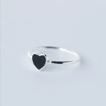 Промоция 4 бр момиче пръст пръстен бижута дамска мода 925 сребърен пръстен за жени булка, Сватбени аксесоари пръстен сребро Бижу