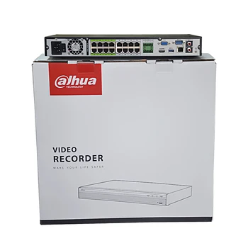 Dahua NVR NVR5216-16P-4KS2E с пристанище 16CH NVR 16 PoE поддръжка на двустранния разговор E-POE Мрежови Видео Рекордер Dahua за системи за видеонаблюдение