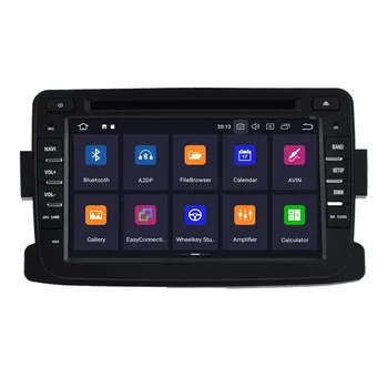 AOTSR Android 9.0 / 10.0 радио за Renault Duster 2010 + автомобилна GPS навигация 1 Din Bluetooth плейър таблото