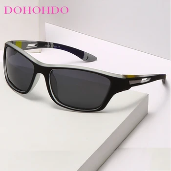 DOHOHDO нови класически поляризирани слънчеви очила мъжки шофиране нюанси на спортове на открито луксозна марка дизайнер жените Oculos De Sol UV400