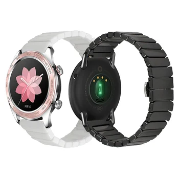 Керамични гривна за Samsung Galaxy Watch 3 41/45 мм 42/46 мм Active 2 / Gear S3 гривна Huawei Watch GT 2 Каишка 20 мм и 22 мм въжета