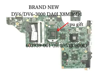 BiNFUL ,Състав , нов продукт ,603939-001 DA0LX8MB6D1 за дънната платка на лаптоп HP PAVILION на разстояние hp pavilion dv6 на разстояние hp pavilion dv6-3000 ,HD 5650 1GB +безплатна процесор