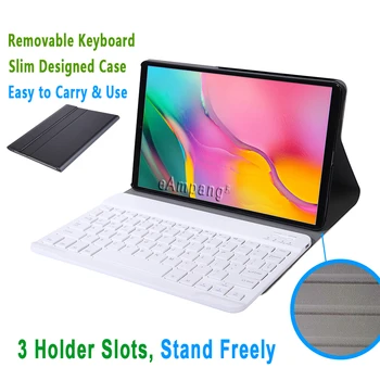 За Samsung Galaxy Tab A 8.0 2019 T290 T295 SM-T290 SM-T295 калъф с клавиатура подвижна Bluetooth Пу кожен калъф Shell