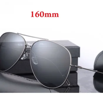 160мм извънгабаритни мъжки слънчеви очила поляризирани слънчеви очила за човек шофиране UV400 широка глава тлъсто лице