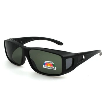 ZXTREE голям рамка поляризирани слънчеви очила мъжете ветрозащитный лесно за носене късогледство делото слънчеви очила Жени огледало за шофиране, очила с UV400 Година 3