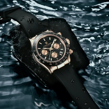 2020 нов дизайн на PAGANI Мъжки кварцов часовник Автоматично дата Япония VK63 луксозни златни ръчен часовник водоустойчив мъжки часовник хронограф