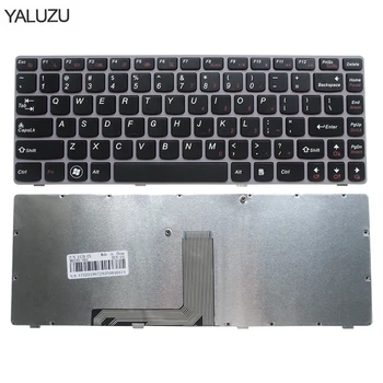 YALUZU New for Lenovo IdeaPad Z470 Z475 Z370 Z470A Z470 AM Z470AT Z470AX Z470K Z470G US клавиатура люляков цвят