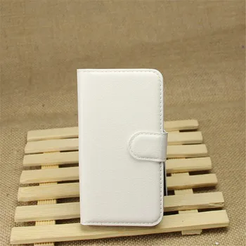 Кожен калъф-портфейл за Samsung Galaxy ACE 3 III S7270 S7272 S7275 GT-S7272 GT-S7270 флип-надолу кутията на телефонната чанта TPU с слотове за карти