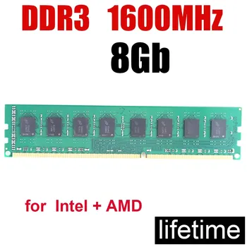 1600MHz memoria RAM 8gb ddr3 1600 8G 8 gb / PC3-12800 памет 4 gb 2 gb 16Gb / Design Work Game all no problem / доживотна гаранция