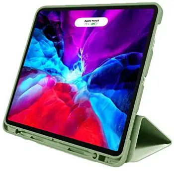 Калъф с притежател на молив за iPad Pro 11 12.9 Pro 11 2020 Case 2018 ПУ Leather Smart Cover Case for iPad Pro 11 2020 Funda Capa