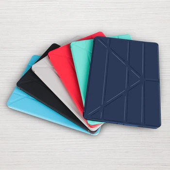 GOLP Case for iPad 2 Air, ПУ Leather Stand Front Flip Cover Soft TPU Smart Back Case for iPad 2 Air