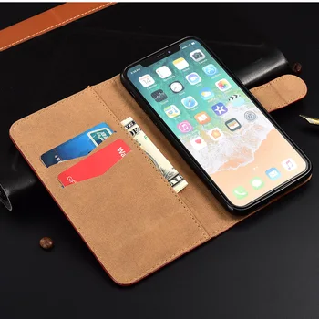 За HOMTOM ZOJI Z8 Case cover Kickstand флип кожен портфейл калъф с джоб за карти
