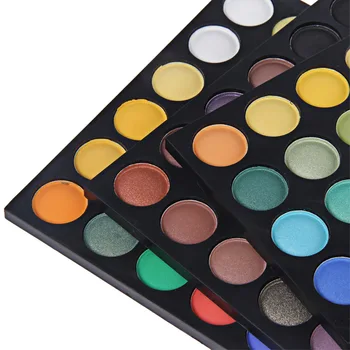 180 Professional Color Eyeshadow Makeup 3 Layer Eyeshadow Palette Cosmetic Make Up Set Full Size Luminous Kit Eye Shadow Palette