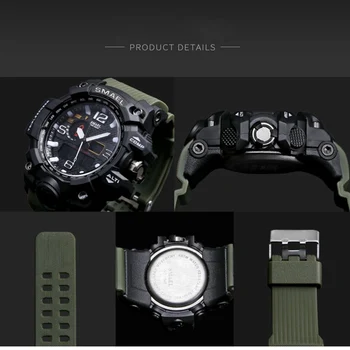 Модерен спортен часовник мъжки 2019 мъжки часовници led луксозни цифрови кварцови военни ръчен часовник за мъже G S Shock Watch Relogio Masculino