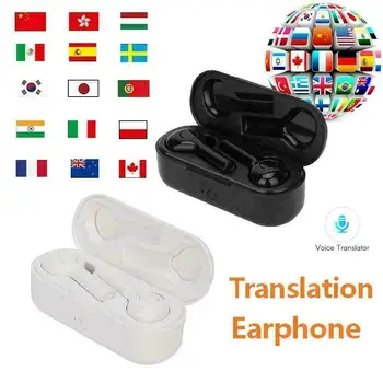 Смарт В Реално Време На 33 Езика Преводач Слушалки За Безжична Връзка Bluetooth 5.0 Слушалки