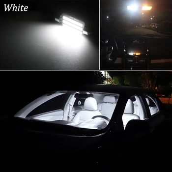 11шт Canbus бяла кола led лампи интериорен светлина пакет, комплект за Mitsubishi Montero Сегун Pajero 2 V31 V32 V33 (1990-1999)