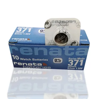 20 X renata Silver Oxide Watch Battery 371 SR920SW 920 1.55 V оригинален марката savo 371 renata 920 battery