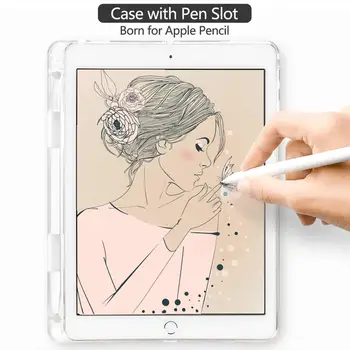 За ipad Air 3 10.5 Tablet Case Cover Сладко Panda For ipad 7th generation With Молив Holder ipad pro 11 Case 2020 ipad Mini Case