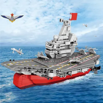 SEMBO технически военен кораб кораб градивните елементи на WW2 Флота лодка боен модел фигури създател на образование тухли детски играчки
