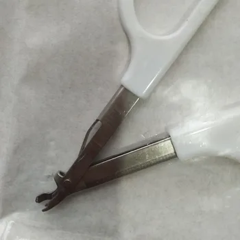 Медицинска хирургия за еднократна употреба от неръждаема стомана, кожа телбод 35шт нокти подшиване на кожата машина стерилна празен пакет нокти гребец