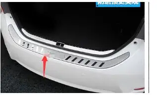 Неръждаема стомана Rearguards задната броня багажник за покритие на бронята, педал, подходящ за Toyota Corolla 2016