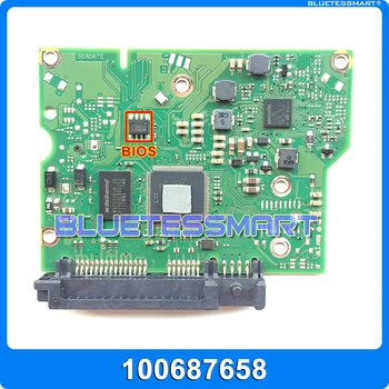 част от твърдия диск на ПХБ logic board печатна платка 100687658 за Seagate 3.5 SATA 1T/2T/3T ремонт на твърдия диск за възстановяване на данни