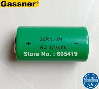 10 бр./лот супер качество, на Едро 6 в 2CR1/3N 170mAh литиева батерия PX28L 28L 2CR11108 4LR44