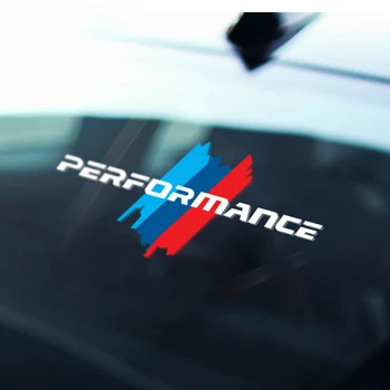 Aliauto Car Sticker M Performance Car Rear Window Decal аксесоари за Volkswagen Golf 7 на BMW E90 E92 E46 E60 F30 F10 F07 F34