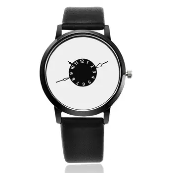 2019 нова мода прости мъжки часовник Кожена каишка Кварц ръчен часовник мъжки високо качество на мъжки часовници erkek кол saati orologio uomo